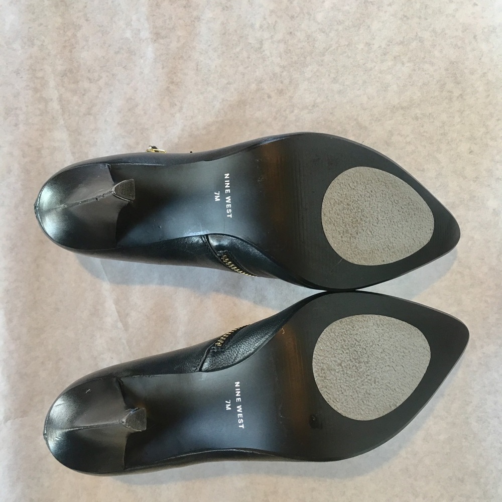 Nine West black boots size 7 - Picture 5 of 5